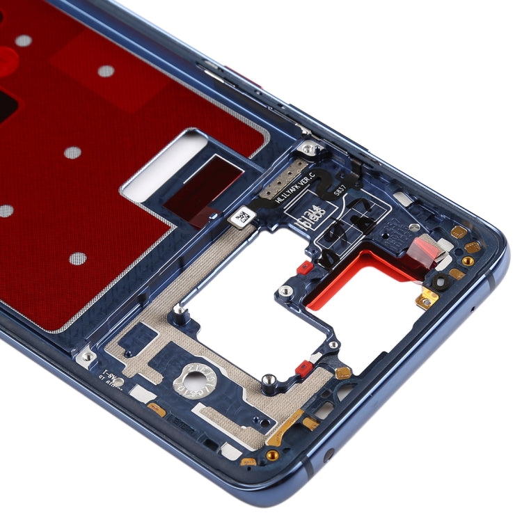 Front Housing LCD Frame Bezel Plate with Side Keys for Huawei Mate 20 Pro(Blue) - free shipping - PMC TechLife - Order now!