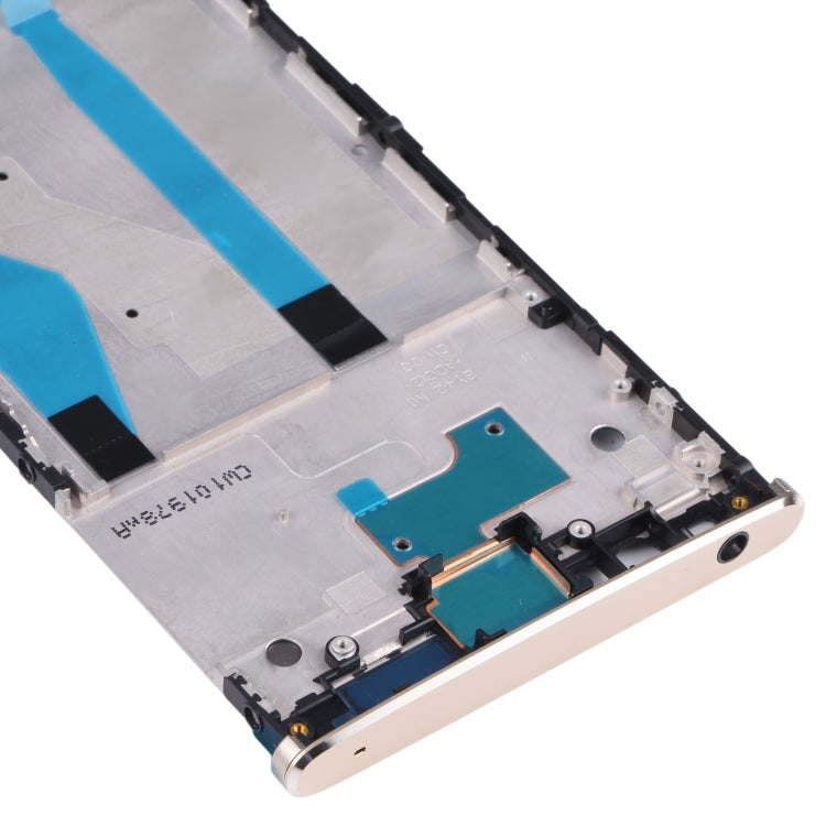 Front Housing LCD Frame Bezel for Sony Xperia XA2 Plus(Gold) - free shipping - PMC TechLife - Order now!