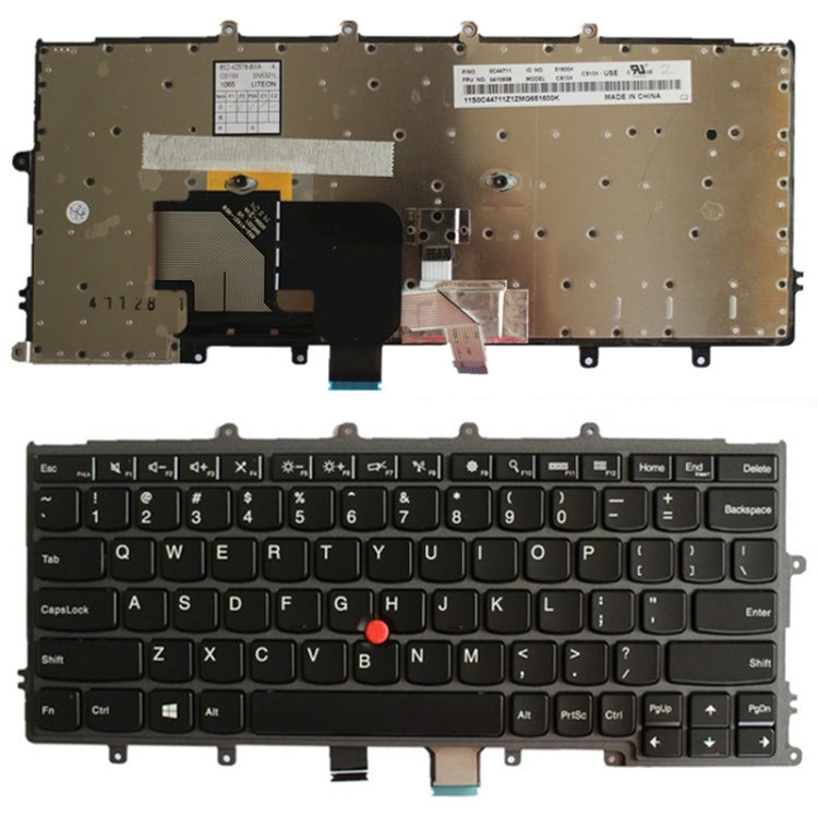 US Version English Laptop Keyboard with Pointing Sticks for Lenovo IBM Thinkpad  X240 / X240S / X250 / X260 / X230S / X270 - Replacement Keyboards by PMC TechLife | Online Shopping South Africa | PMC TechLife | Buy Now Pay Later Mobicred