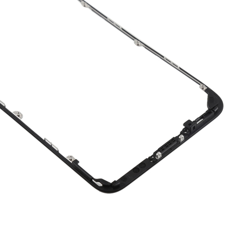 Front Housing LCD Frame Bezel Holder for Xiaomi Mi 6X / A2(Black) - Frame Bezel Plate by PMC TechLife | Online Shopping South Africa | PMC TechLife