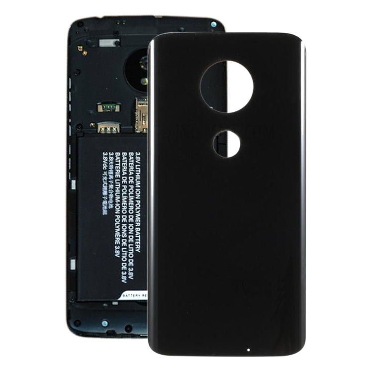 Battery Back Cover for Motorola Moto G7 (Black) - Back Cover by PMC TechLife | Online Shopping South Africa | PMC TechLife