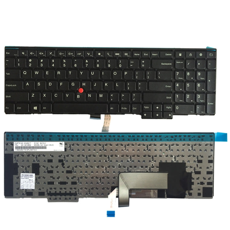 US Version Keyboard for Lenovo Thinkpad E540 E545 E531 T540 T540P W540 W541 W550s - Replacement Keyboards by PMC TechLife | Online Shopping South Africa | PMC TechLife