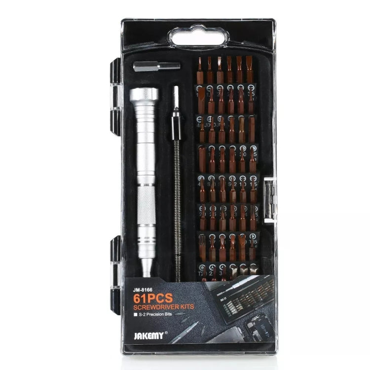 JAKEMY JM-8166 61 in 1 Screwdriver kits Repair Hand Tools Kit - free shipping - PMC TechLife - Order now!