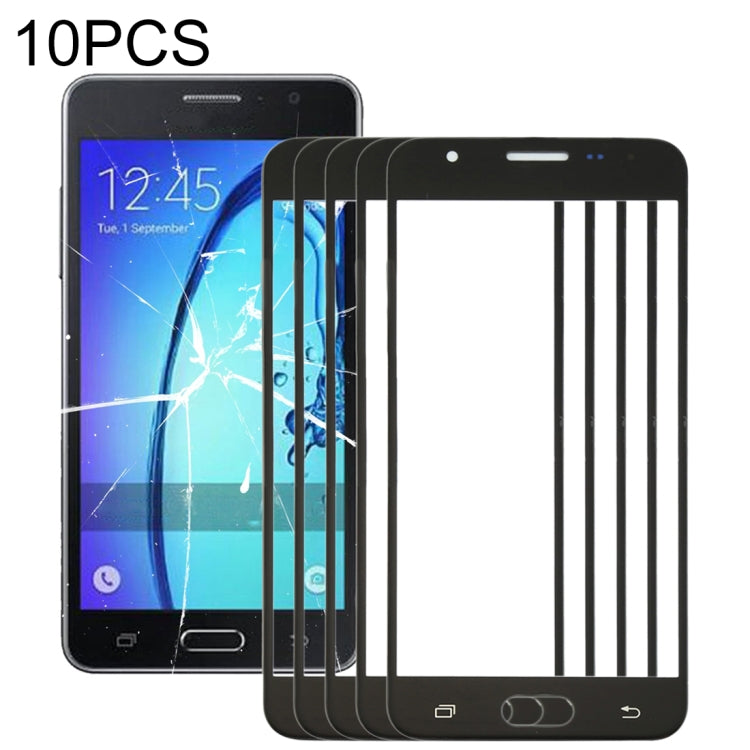 For Samsung Galaxy On5 / G550 10pcs Front Screen Outer Glass Lens (Black) - free shipping - PMC TechLife - Order now!