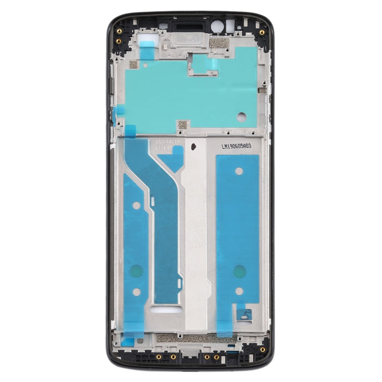 Front Housing LCD Frame Bezel Plate for Motorola Moto E5 Plus (Black) - Frame Bezel Plate by PMC TechLife | Online Shopping South Africa | PMC TechLife