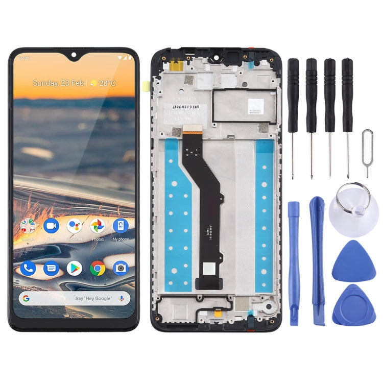 TFT LCD Screen for Nokia 5.3 / TA-1227 / TA-1229 / TA-1223 / TA-12234 with Digitizer Full Assembly (Black) - free shipping - PMC TechLife - Order now!