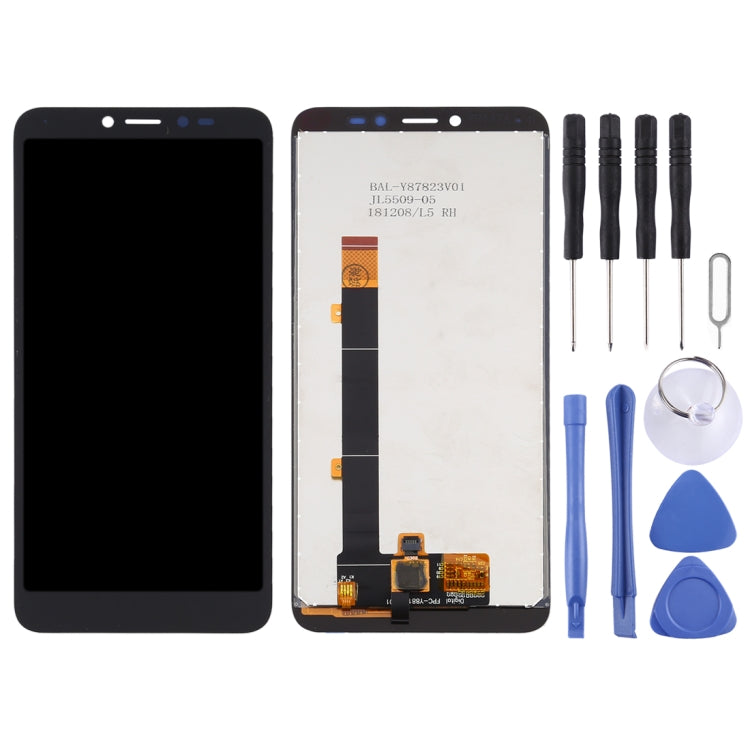 OEM LCD Screen for Alcatel 1V 2019 / 5001 with Digitizer Full Assembly (Black) - free shipping - PMC TechLife - Order now!