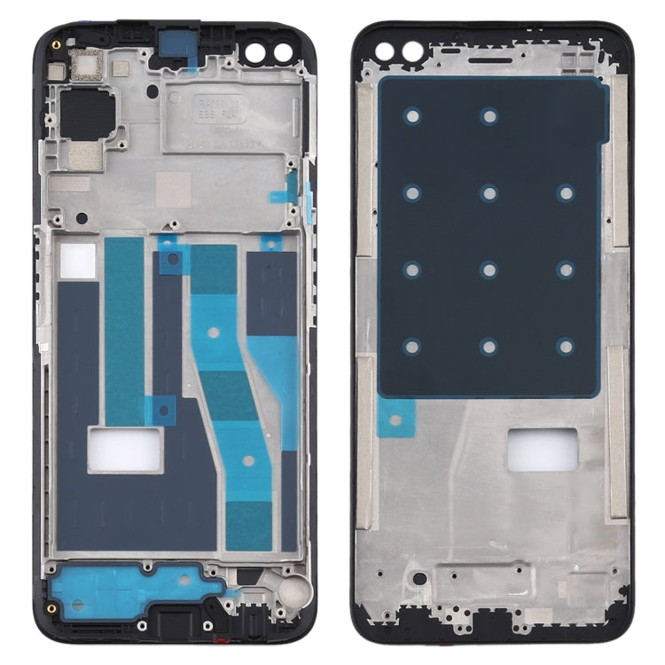 For OPPO Realme 6 Pro Front Housing LCD Frame Bezel Plate (Black) - Frame Bezel Plate by PMC TechLife | Online Shopping South Africa | PMC TechLife