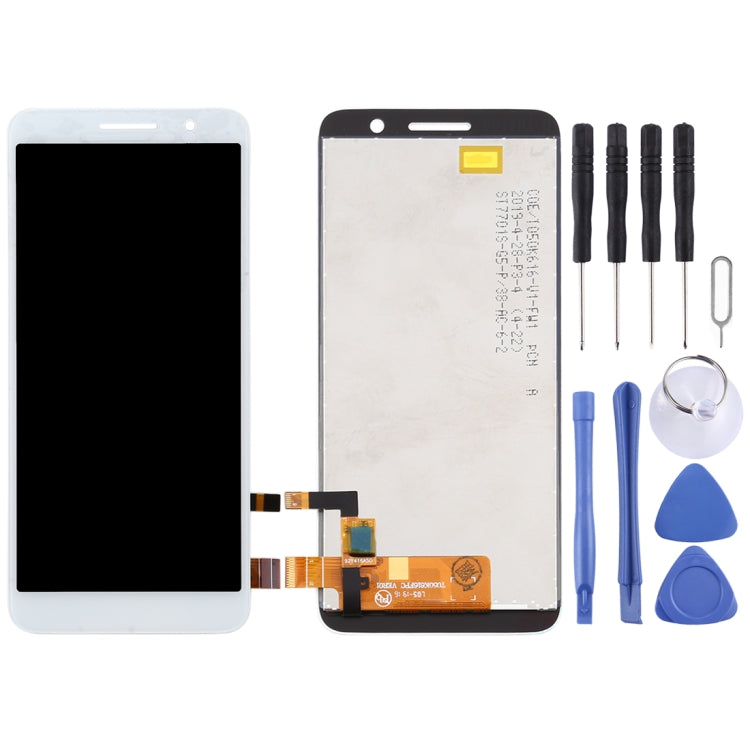 OEM LCD Screen for Vodafone Smart E9 Lite with Digitizer Full Assembly (White) - free shipping - PMC TechLife - Order now!