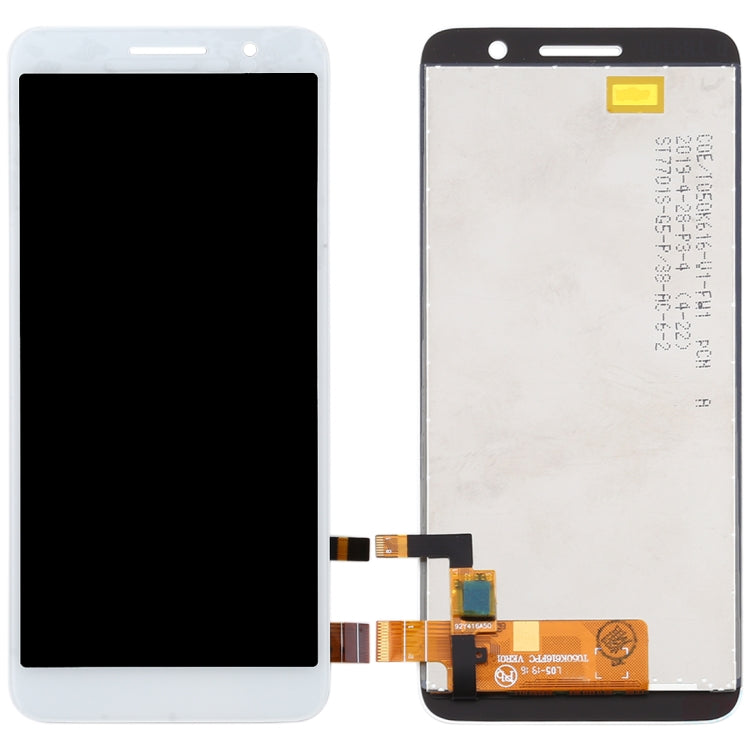 OEM LCD Screen for Vodafone Smart E9 Lite with Digitizer Full Assembly (White) - free shipping - PMC TechLife - Order now!