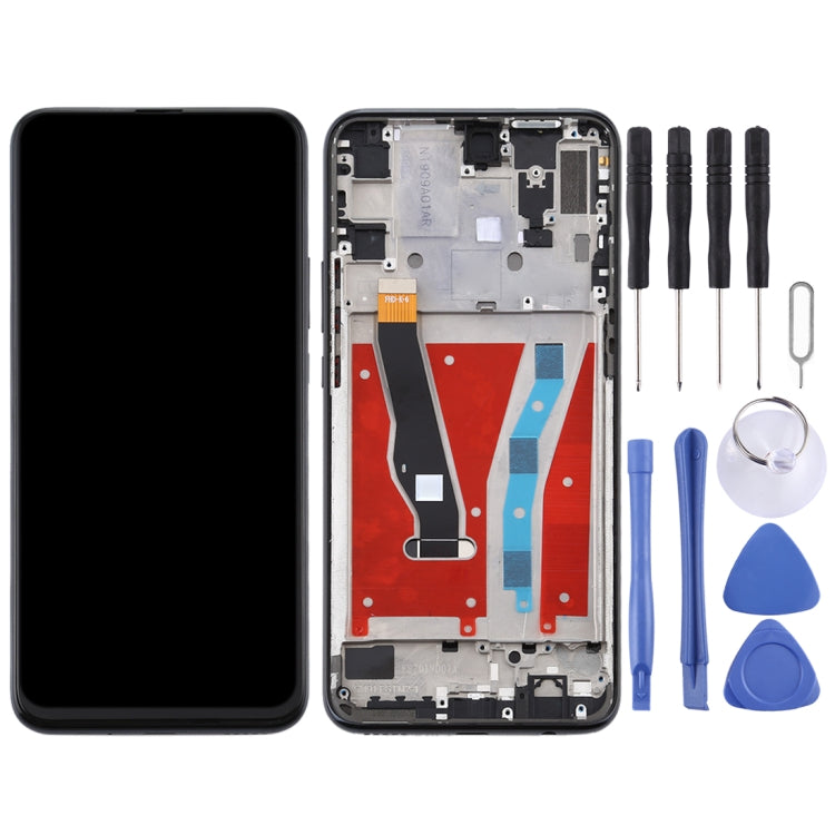LCD Screen and Digitizer Full Assembly with Frame for Huawei Y9 Prime (2019)(Black) - free shipping - PMC TechLife - Order now!