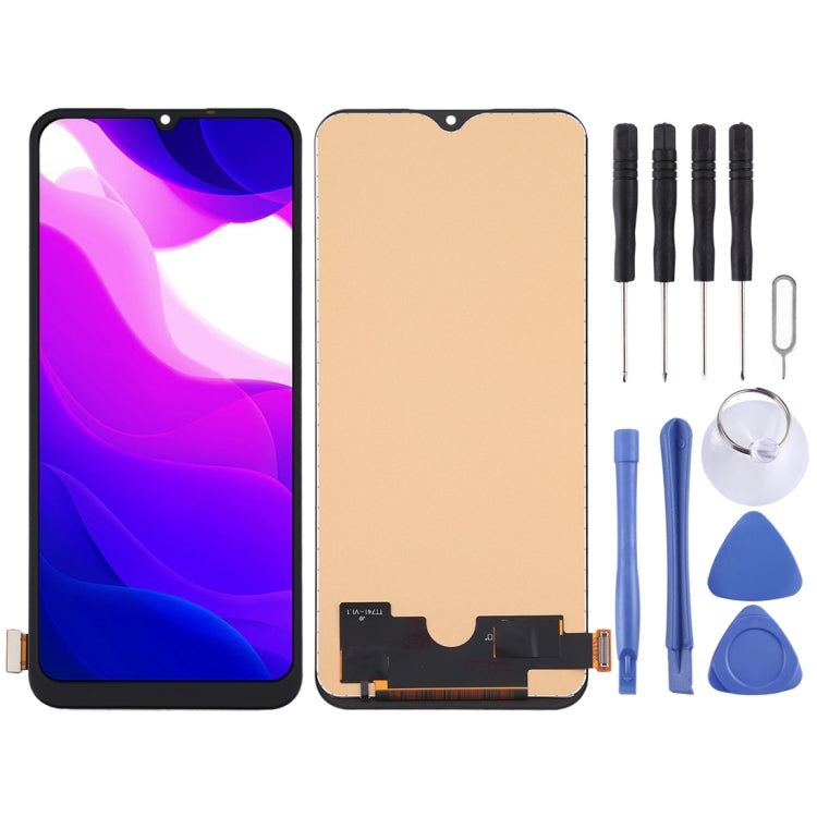 TFT LCD Screen for Xiaomi Mi 10 Lite 5G / Mi 10 Youth 5G with Digitizer Full Assembly, Not Supporting Fingerprint Identification - free shipping - PMC TechLife - Order now!