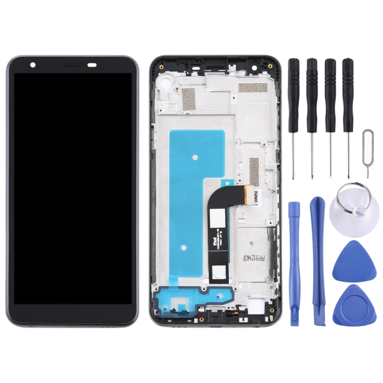 LCD Screen for LG K30 (2019)LM-X320EMW LMX320EMW Digitizer Full Assembly With Frame (Black) - free shipping - PMC TechLife - Order now!