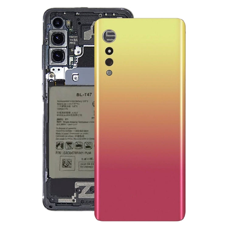 Battery Back Cover for LG Velvet LMG910EMW LM-G910EMW / Velvet 5G LM-G900N LM-G900EM (Illusion Sunset) - For LG by PMC TechLife | Online Shopping South Africa | PMC TechLife