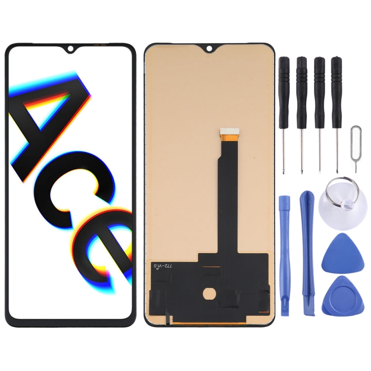 TFT LCD Screen for OPPO Reno ACE / Realme X2 Pro with Digitizer Full Assembly (Not Supporting Fingerprint Identification) - free shipping - PMC TechLife - Order now!