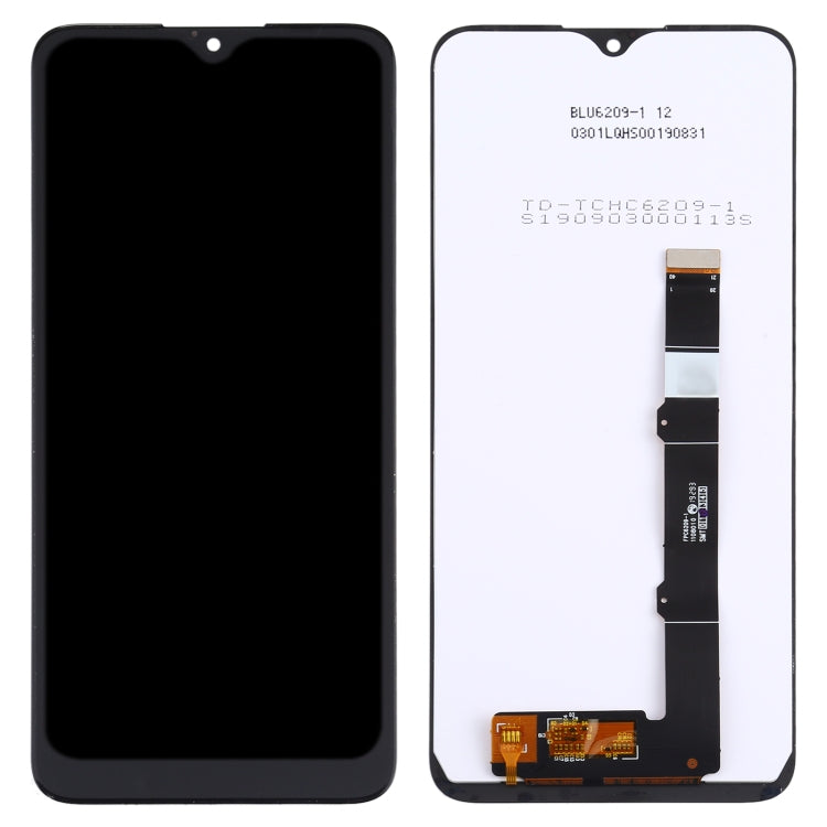 OEM LCD Screen for Alcatel 1S 2020 OT-5028 5028Y 5028A 5028D with Digitizer Full Assembly (Black) - free shipping - PMC TechLife - Order now!