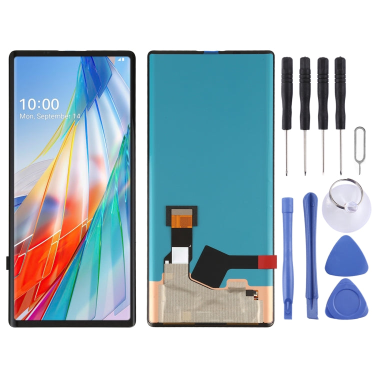 Original LCD Screen for LG Wing 5G LMF100N / LM-F100N / LM-F100V with Digitizer Full Assembly - free shipping - PMC TechLife - Order now!