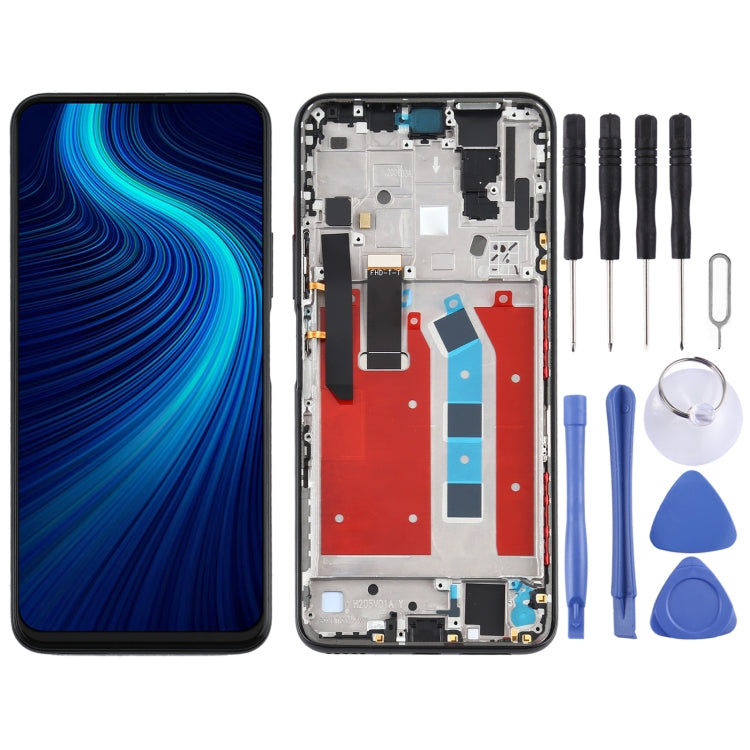 OEM LCD Screen for Huawei Honor X10 5G Digitizer Full Assembly with Frame(Black) - free shipping - PMC TechLife - Order now!