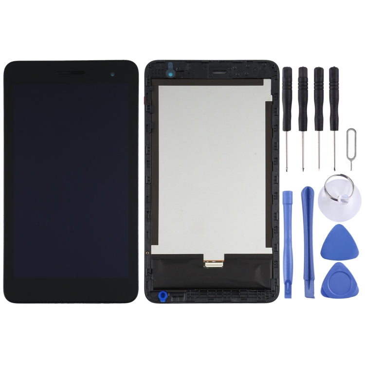 OEM LCD Screen for Huawei MediaPad T1 7.0 / Honor Play MediaPad T1 T1-701 Digitizer Full Assembly with Frame(Black) - free shipping - PMC TechLife - Order now!