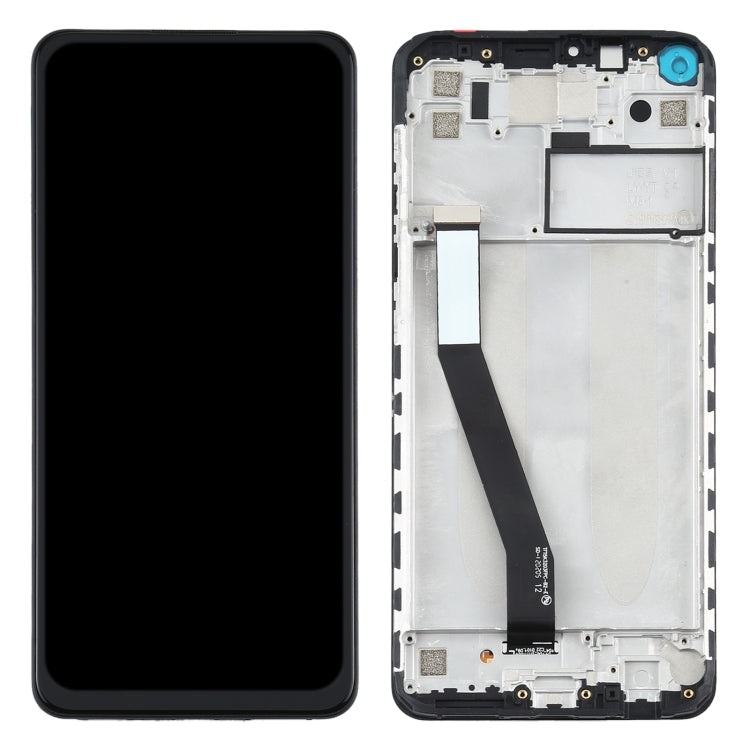 TFT LCD Screen for Xiaomi Redmi Note 9 /Redmi 10X 4G Digitizer Full Assembly with Frame(Black) - free shipping - PMC TechLife - Order now!
