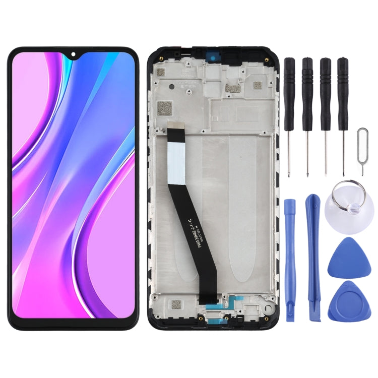 TFT LCD Screen for Xiaomi Redmi 9 M2004J19G M2004J19C Digitizer Full Assembly with Frame - free shipping - PMC TechLife - Order now!