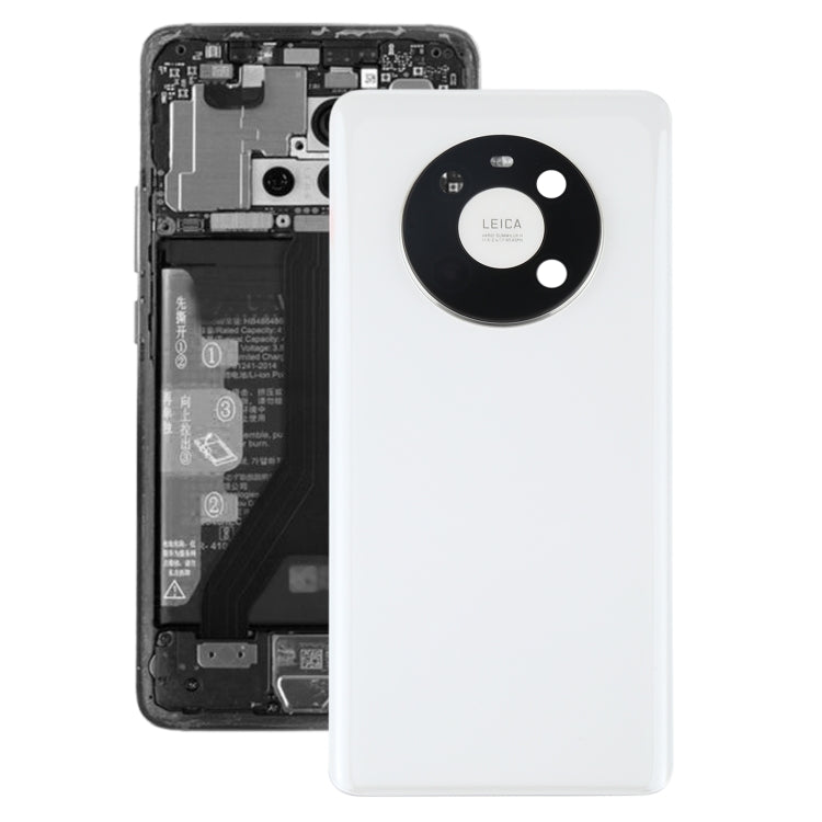 Original Battery Back Cover with Camera Lens Cover for Huawei Mate 40(White) - Back Cover by PMC TechLife | Online Shopping South Africa | PMC TechLife
