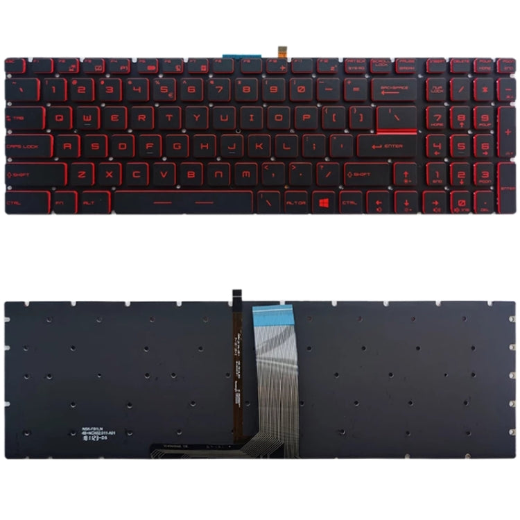 US Version Keyboard with Backlight for MSI GT62 GT72 GE62 GE72 GS60 GS70 GL62 GL72 GP62 GT72S GP72 GL63 GL73 (Red) - Replacement Keyboards by PMC TechLife | Online Shopping South Africa | PMC TechLife