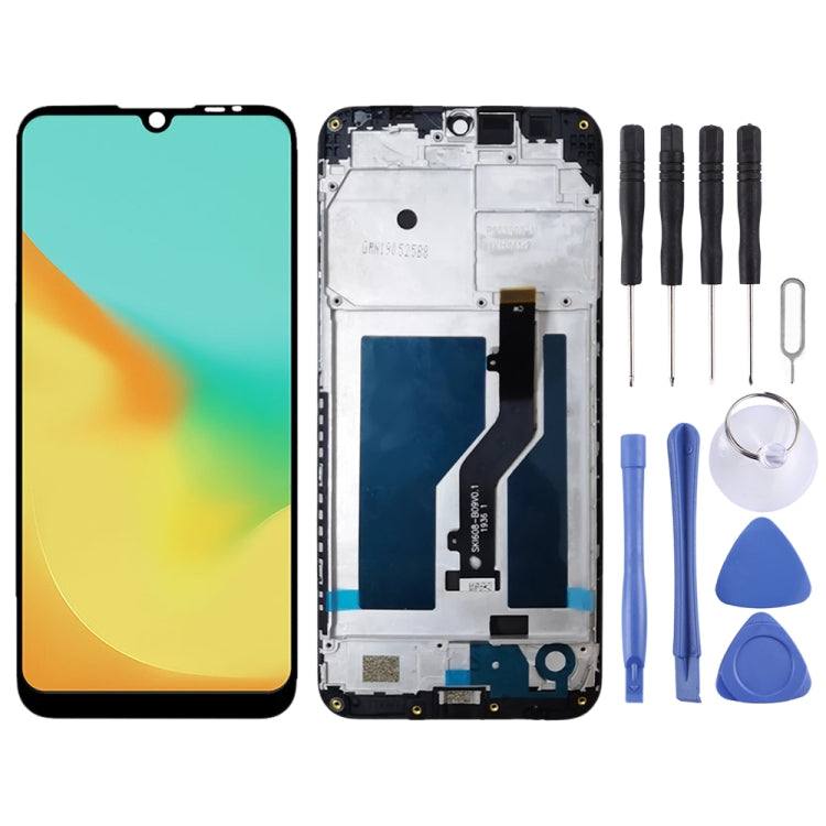 OEM LCD Screen for ZTE Blade A7 2019 2019RU  Digitizer Full Assembly with Frame���Black) - free shipping - PMC TechLife - Order now!