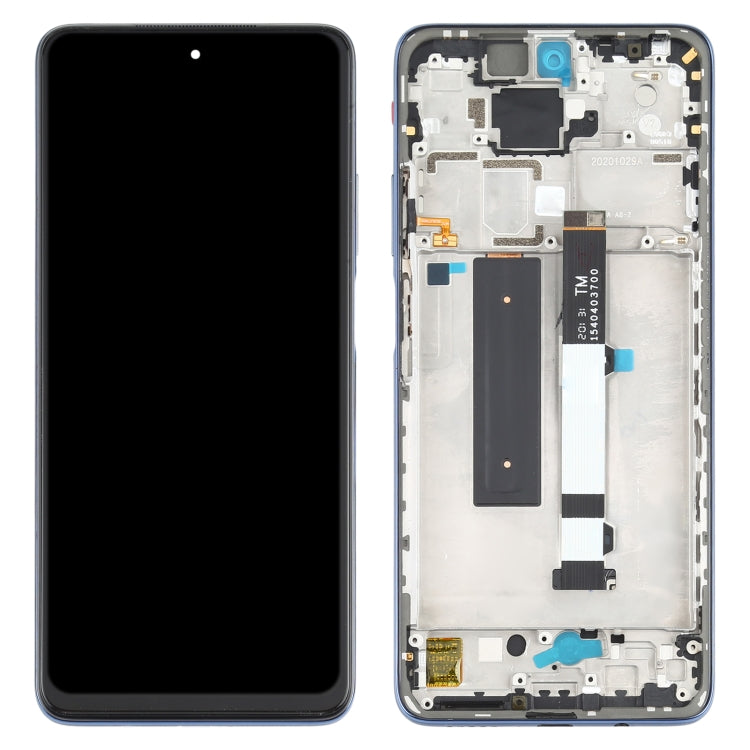 Original LCD Screen for Xiaomi Redmi Note 9 Pro 5G / Mi 10T Lite 5G M2007J17C M2007J17G Digitizer Full Assembly with Frame(Grey) - free shipping - PMC TechLife - Order now!
