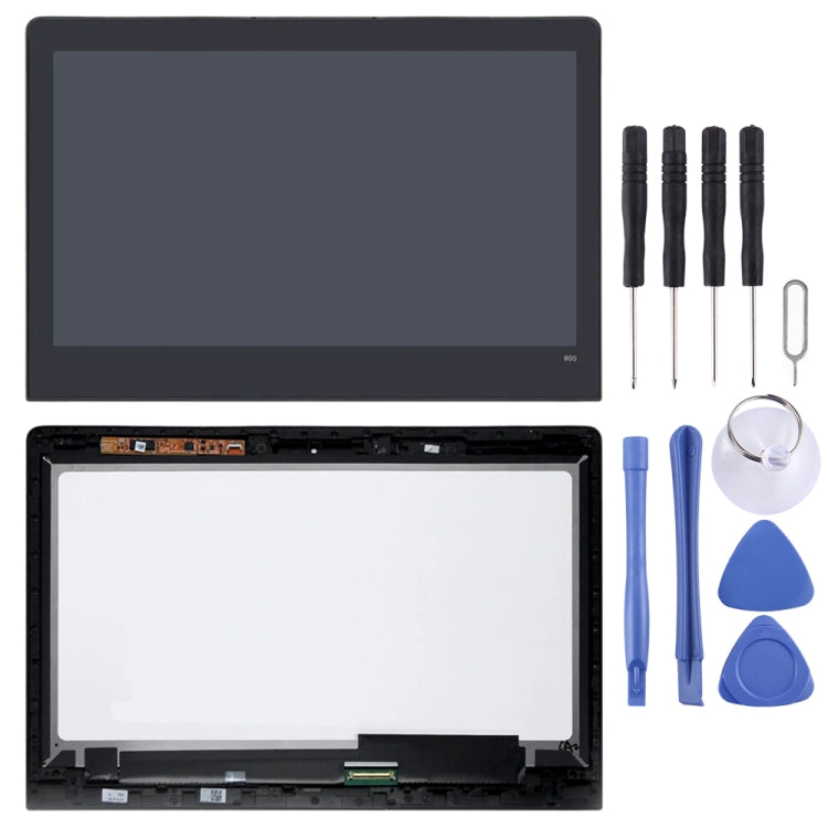 3200 x 1800 OEM LCD Screen for Lenovo YOGA 4 Pro LTN133YL05 Digitizer Full Assembly with Frame (Black) - free shipping - PMC TechLife - Order now!