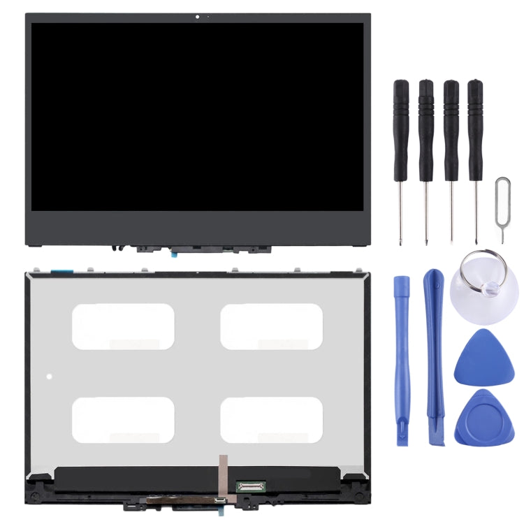 1920 x 1080 FHD 30 Pin OEM LCD Screen for Lenovo Yoga 720-13 720-13IKB 5D10K81089 Digitizer Full Assembly with Frame (Black) - free shipping - PMC TechLife - Order now!