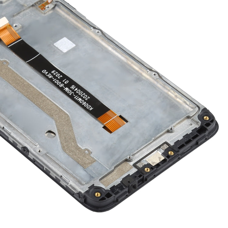 LCD Screen and Digitizer Full Assembly with Frame for Nokia C3(Black) - free shipping - PMC TechLife - Order now!