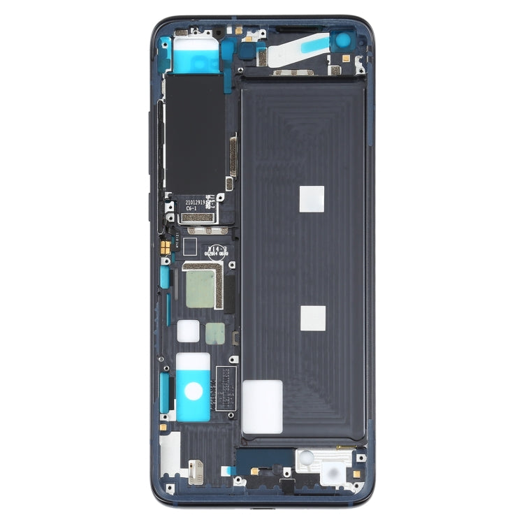 Original Front Housing LCD Frame Bezel Plate for Xiaomi Mi 10S(Black) - Frame Bezel Plate by PMC TechLife | Online Shopping South Africa | PMC TechLife