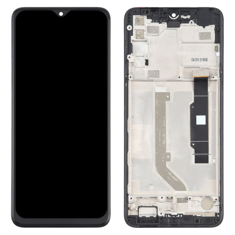 TFT LCD Screen for TCL 20 SE T761H Digitizer Full Assembly with Frame (Black) - free shipping - PMC TechLife - Order now!