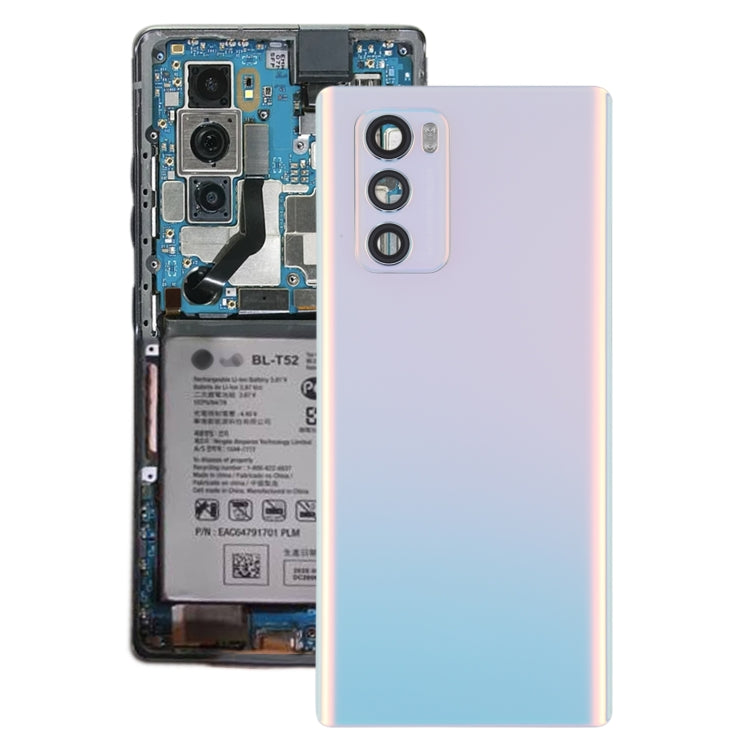 Original Back Battery Cover for LG Wing 5G LMF100N LM-F100N LM-F100V LM-F100(White) - For LG by PMC TechLife | Online Shopping South Africa | PMC TechLife