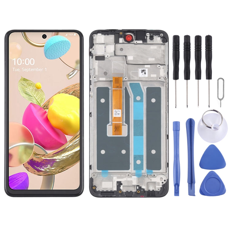 LCD Screen and Digitizer Full Assembly with Frame for LG K42 LMK420 LM-K420 LMK420H LM-K420H LMK420E LM-K420E LMK420Y LM-K420Y - free shipping - PMC TechLife - Order now!
