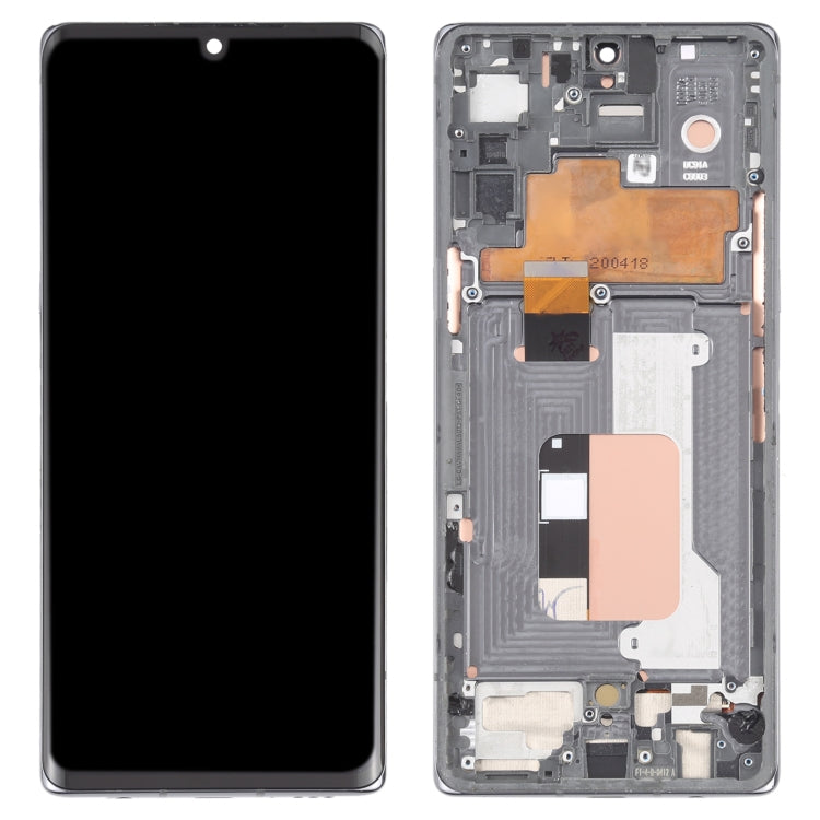 Original LCD Screen for LG Velvet 5G LM-G900N LM-G900EM LM-G900 LM-G900TM Digitizer Full Assembly with Frame (Silver) - free shipping - PMC TechLife - Order now!