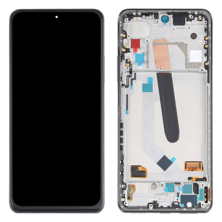 AMOLED Material Original LCD Screen and Digitizer Full Assembly With Frame for Xiaomi Redmi K40 / Redmi K40 Pro / Redmi K40 Pro+ / Mi 11i / Poco F3 / M2012K11AC M2012K11C M2012K11AG M2012K11G(Black) - free shipping - PMC TechLife - Order now!