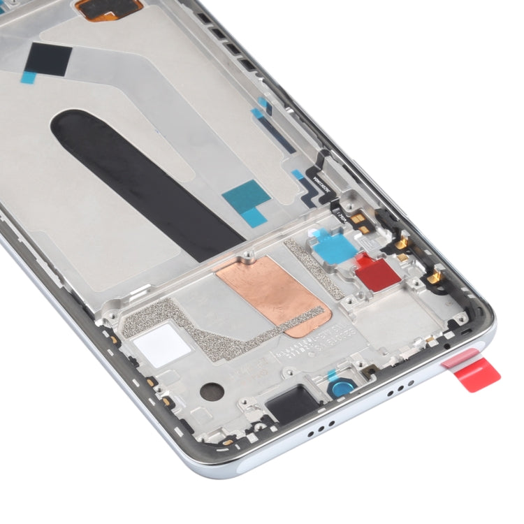 AMOLED Material Original LCD Screen and Digitizer Full Assembly With Frame for Xiaomi Redmi K40 / Redmi K40 Pro / Redmi K40 Pro+ / Mi 11i / Poco F3 / M2012K11AC M2012K11C M2012K11AG M2012K11G(Silver) - free shipping - PMC TechLife - Order now!