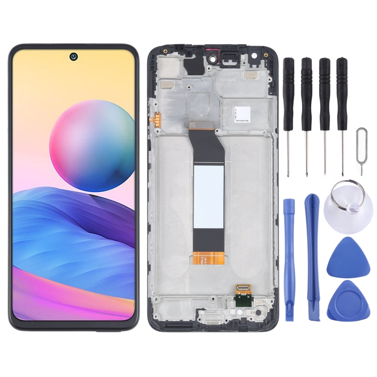 Original LCD Screen for Xiaomi Redmi Note 10 5G / Redmi Note 10T 5G / Redmi Note 10T 5G M2103K19I / Poco M3 Pro 5G M2103K19PG, M2103K19PI, M2103K19G, M2103K19C Digitizer Full Assembly With Frame - free shipping - PMC TechLife - Order now!