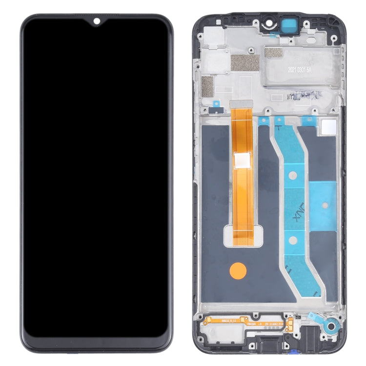 Original LCD Screen and Digitizer Full Assembly With Frame for OPPO Realme C11 RMX2185 - free shipping - PMC TechLife - Order now!