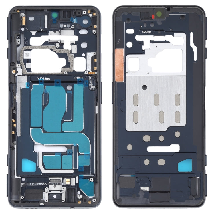 Original Front Housing LCD Frame Bezel Plate for Xiaomi Black Shark 4 / Black Shark 4 Pro SHARK PRS-H0, SHARK PRS-A0 (Black) - LCD Related Parts by PMC TechLife | Online Shopping South Africa | PMC TechLife