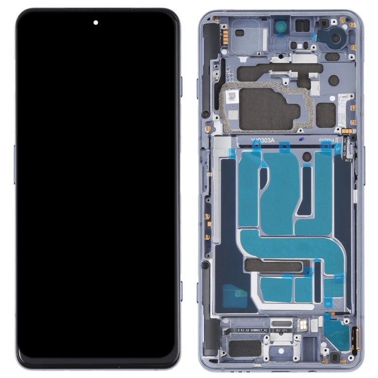 Original LCD Screen and Digitizer Full Assembly With Frame for Xiaomi Black Shark 4 / Black Shark 4 Pro SHARK PRS-H0, SHARK PRS-A0(Silver) - free shipping - PMC TechLife - Order now!
