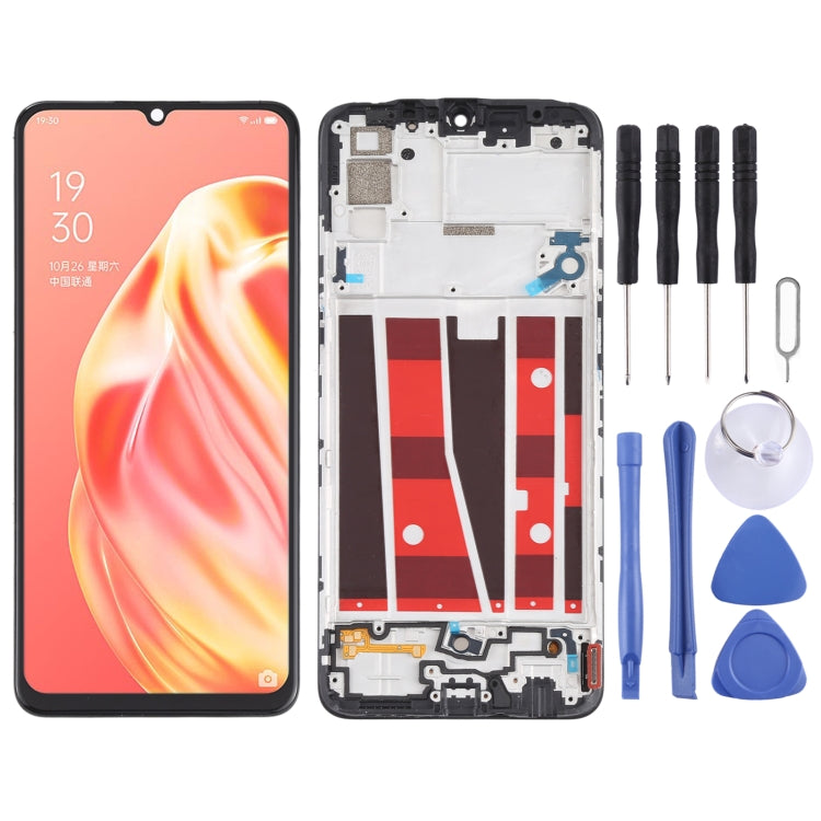 Original LCD Screen and Digitizer Full Assembly With Frame for OPPO A91 PCPM00 CPH2001 CPH2021 - free shipping - PMC TechLife - Order now!