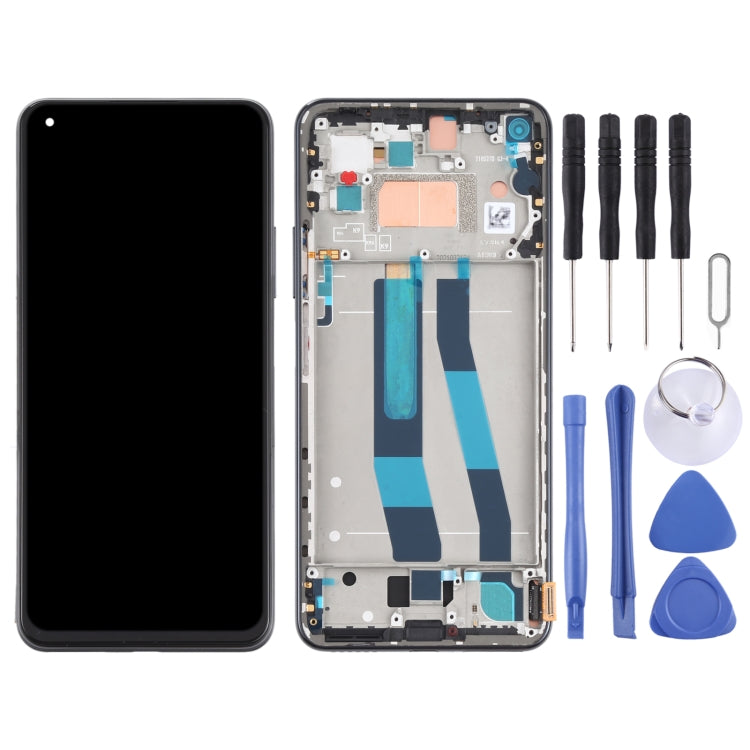 Original LCD Screen for Xiaomi Mi 11 Lite 4G/11 Lite 5G NE M2101K9AG M2101K9AI Digitizer Full Assembly with Frame(Black) - free shipping - PMC TechLife - Order now!