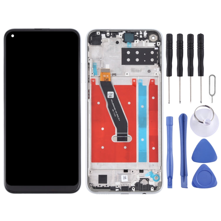 OEM LCD Screen for Honor Play 4T Digitizer Full Assembly With Frame(Silver) - free shipping - PMC TechLife - Order now!