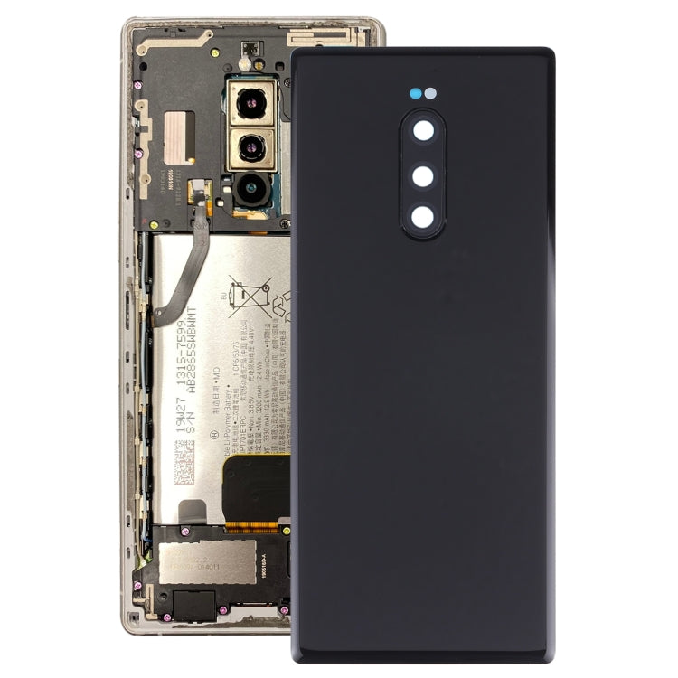 Battery Back Cover for Sony Xperia 1 / Xperia XZ4(Black) - Back Cover by PMC TechLife | Online Shopping South Africa | PMC TechLife