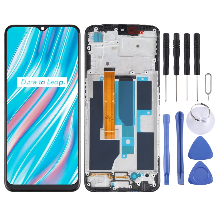 Original LCD Screen and Digitizer Full Assembly With Frame for OPPO A55 5G / Realme V11 5G PEMM00 PEMM20 PEMT00 PEMT20 - free shipping - PMC TechLife - Order now!