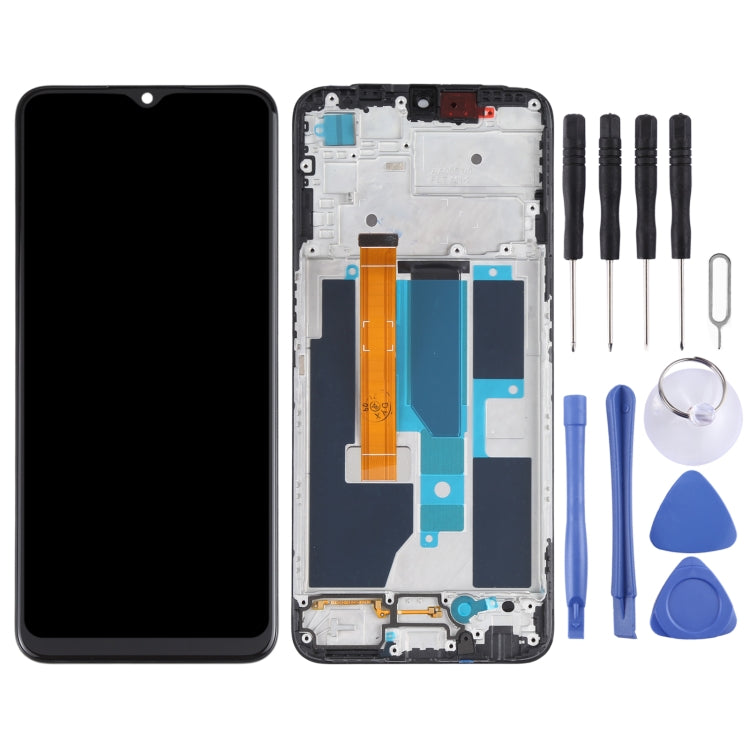 Original LCD Screen and Digitizer Full Assembly With Frame for OPPO A55 5G / Realme V11 5G PEMM00 PEMM20 PEMT00 PEMT20 - free shipping - PMC TechLife - Order now!