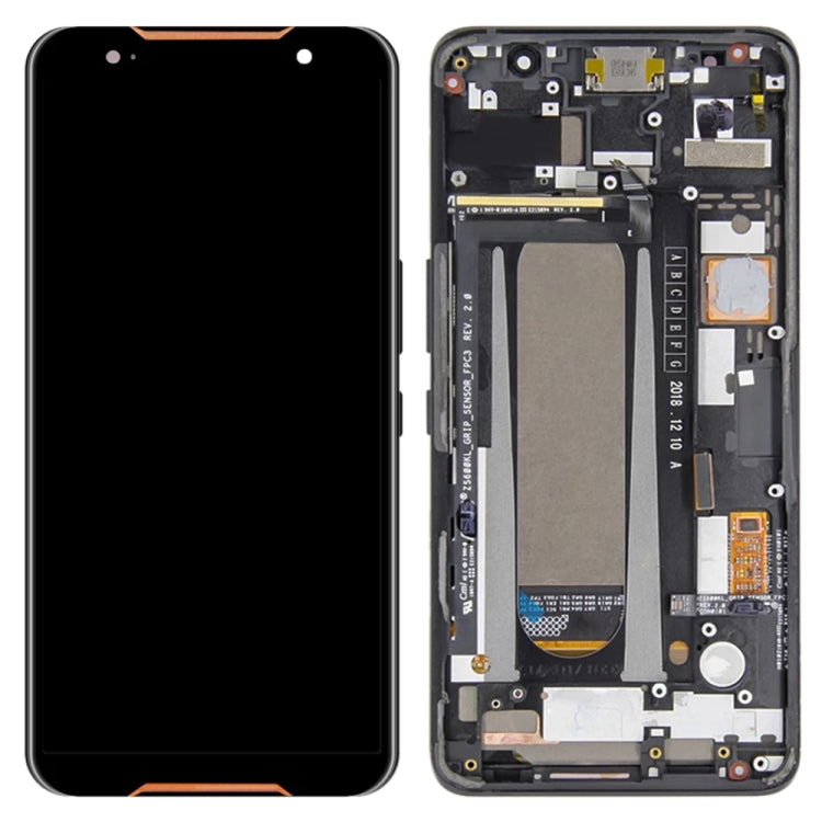 Original LCD Screen for Asus ROG Phone ZS600KL Z01QD Digitizer Full Assembly with Frame���Black) - free shipping - PMC TechLife - Order now!